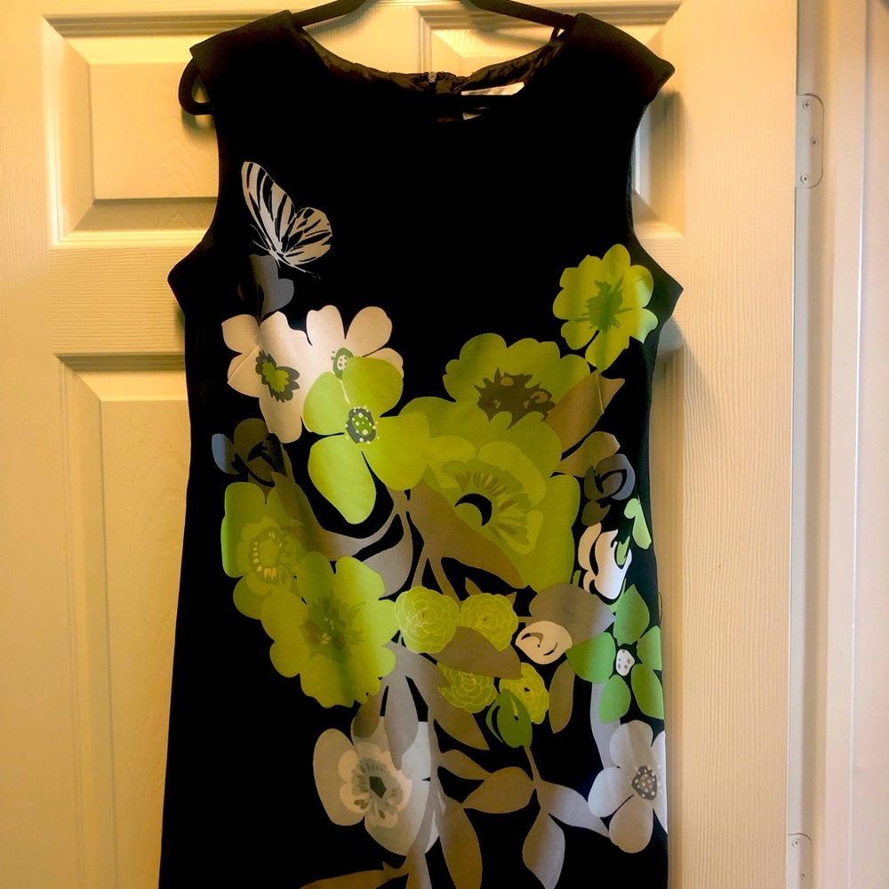 Size 16 Multicolored Silky Dress by Studio 1